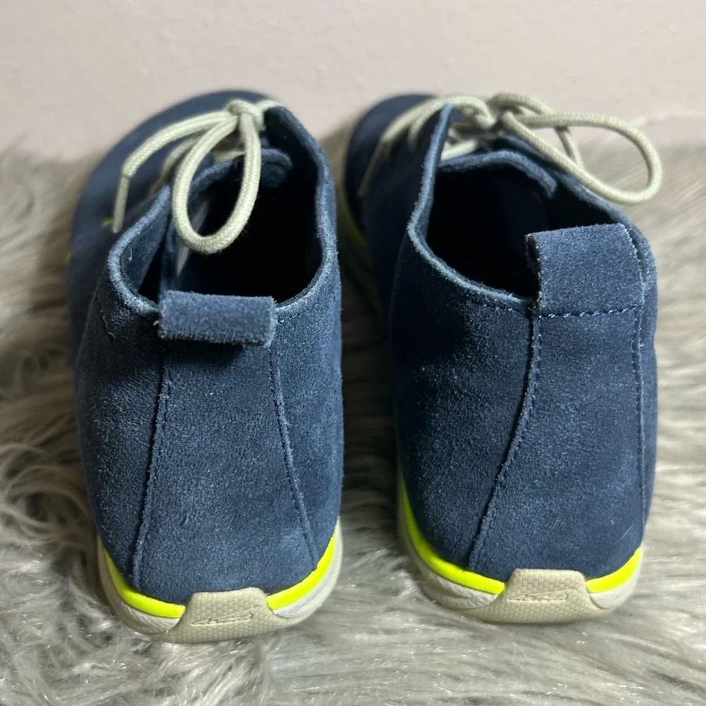Altra Desert Chukka Boots Blue Suede Leather Casual Walking Shoes Size 9